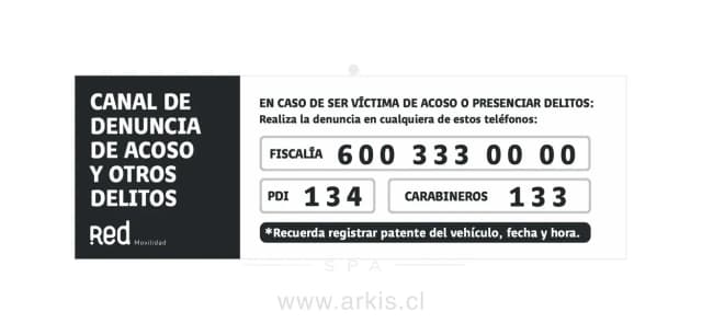 Cenefa canal de denuncia de acoso y otros delitos