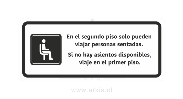 Instrucción de viaje para personas usuarias: escaleras
