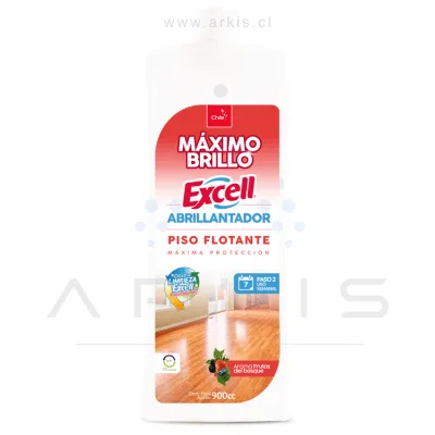 Abrillantador Piso Flotante Excell Frutos Del Bosque 900 ml