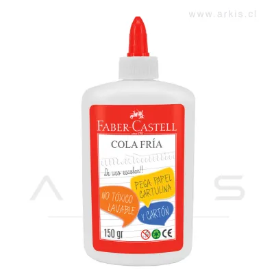Adhesivo Cola Fría Faber Castell Escolar 150 g