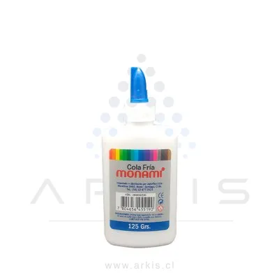 Adhesivo Cola Fría Monami Escolar 125 g
