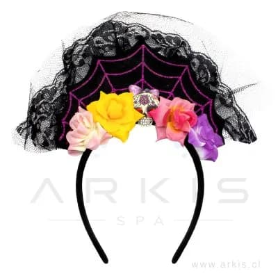 Adorno Cintillo Catrina Skull Feco Halloween