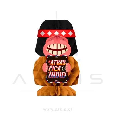 Adorno Feco Fiestas Patrias Indio Picaro 40 Cm