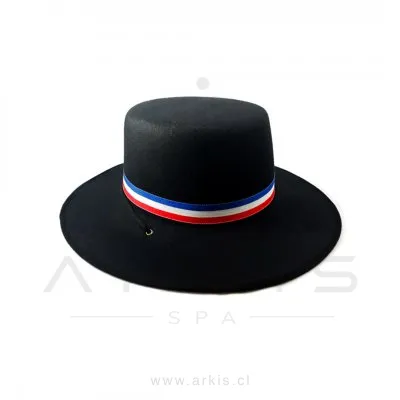 Adorno Feco Fiestas Patrias Sombrero Huaso Elegante Grande