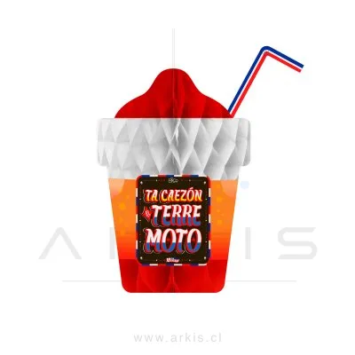 Adorno Feco Fiestas Patrias Terremoto 40 Cm