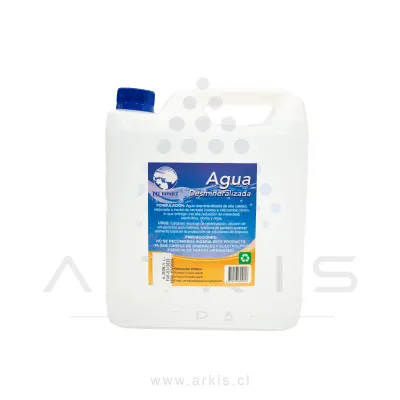 Agua Desmineralizada Del Bosque 5 L