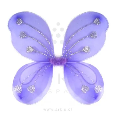 Alas Mariposas Feco Halloween Lila