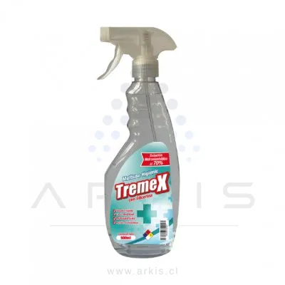 Alcohol Higienizante Tremex Gatillo con Glicerina 500 cc
