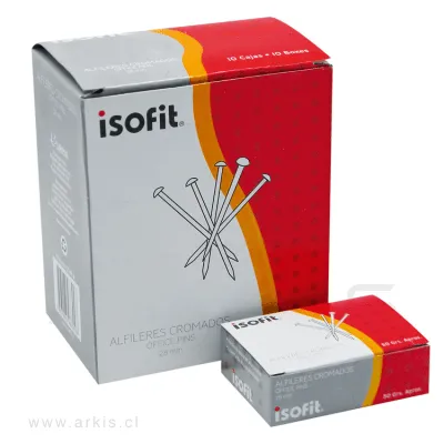 Alfiler Isofit 28 mm Caja de 50 g