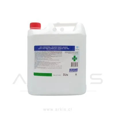 Amonio Cuaternario Limpia Store Ecosafe Diluido 5 L