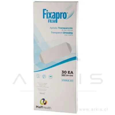 Apósito Transparente Fixapro Film 10x25 cm 30 Unidades