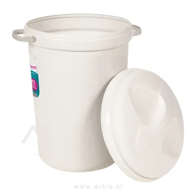 Basurero Sanremo 42 L Beige