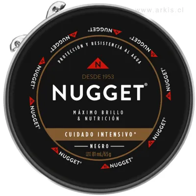 Betún Calzado Nugget Pasta Negro #4 65 g