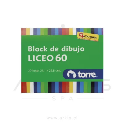 Block de Dibujo Liceo Torre Imagia 20 Hj