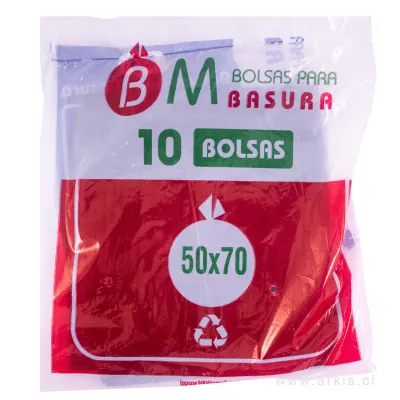 Bolsa de Aseo BM 50x70 cm 10 Unidades