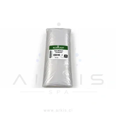 Bolsa de Aseo Ecoplast Transparente 120x140 cm 10 Unidades