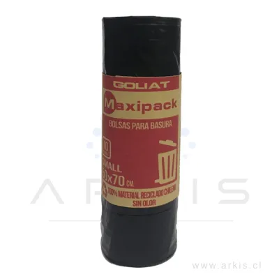 Bolsa de Aseo Goliat Maxipack Pequeña 50x70 cm 10 Unidades