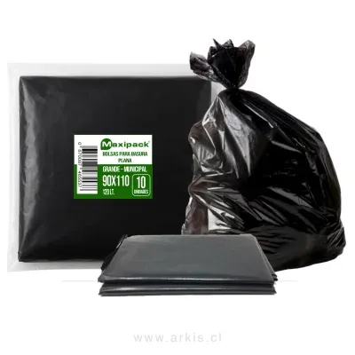 Bolsa de Aseo Maxipack 90 x 110 cm 10 Unidades