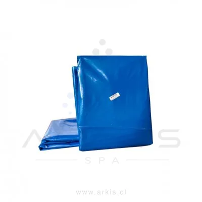 Bolsa de Aseo Poliplastic 120x140 cm Azul 5 Unidades