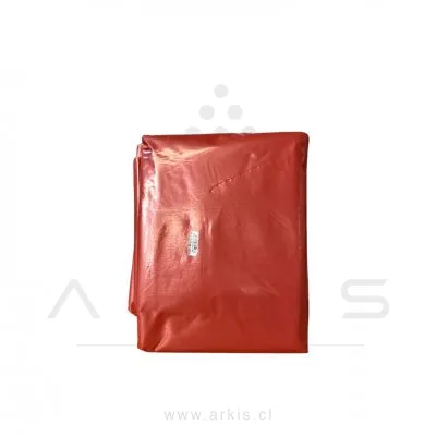 Bolsa de Aseo Poliplastic 120x140 cm Rojo 5 Unidades