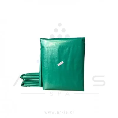 Bolsa de Aseo Poliplastic 120x140 cm Verde 5 Unidades