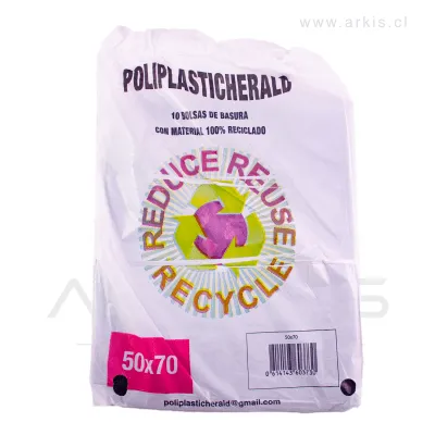 Bolsa de Aseo PoliPlastic 50x70 cm 10 Unidades