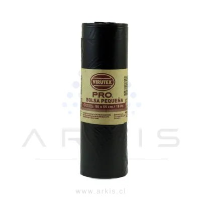 Bolsa de Aseo Virutex Pro Pequeña 50x55 cm 20 Unidades
