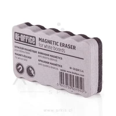Borrador de Pizarra Bisilque Pizarra Magnética Esponja. Imán gris