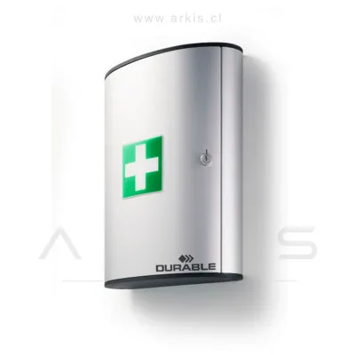 Botiquín Durable Aluminio 3 Compartimientos 72 Elementos