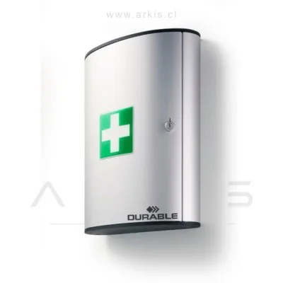 Botiquín Durable Aluminio 3 Compartimientos Sin Elementos
