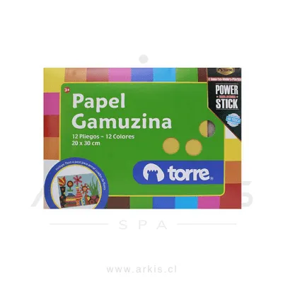 Carpeta con Cartulina Torre Papel gamuzina