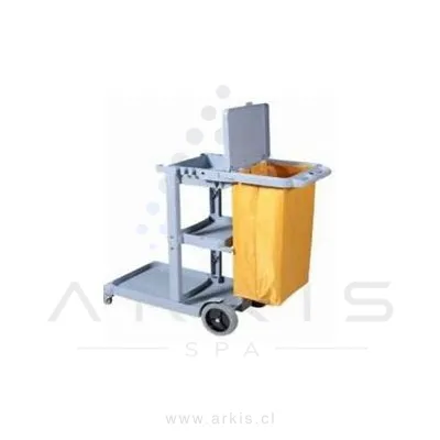 Carro Porta Útiles Lalms Aseo 35 L Bolsa: Amarillo