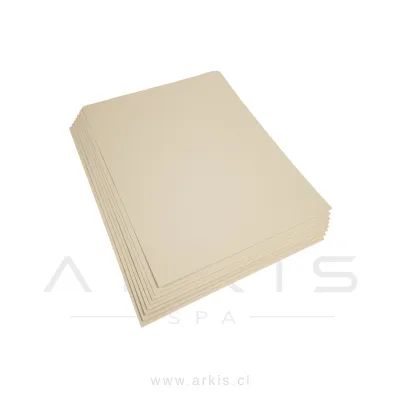 Cartón Forrado Diazol 80x1.10 m 250 g Reverso Blanco 100 Hojas