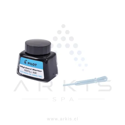 Cartucho de Tinta Pilot para Plumón de Pizarra Negro 30 ml