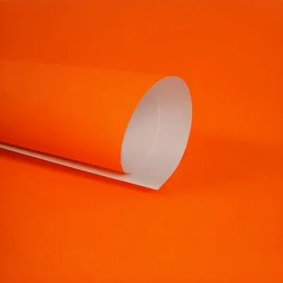 Cartulina Diazol Fluorescente 47.5x61 cm Naranjo Resma de 25 Pliegos