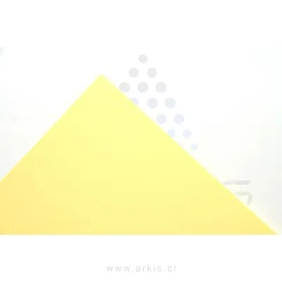 Cartulina Española Diazol 180 g 50x65 cm Amarillo Claro 25 Pliegos