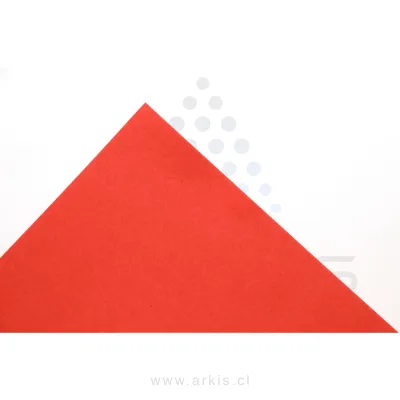 Cartulina Española Diazol Colorit Oficio Rojo Intenso 100 Hojas