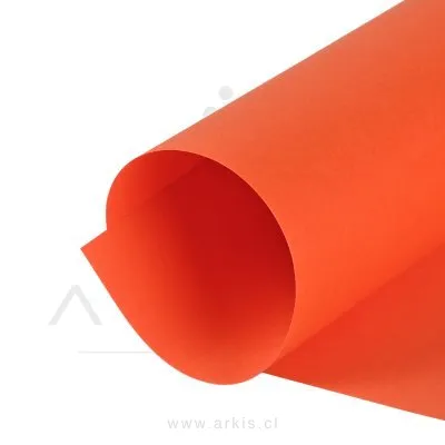 Cartulina Española Torre 50X70 cm Naranja 25 Unidades