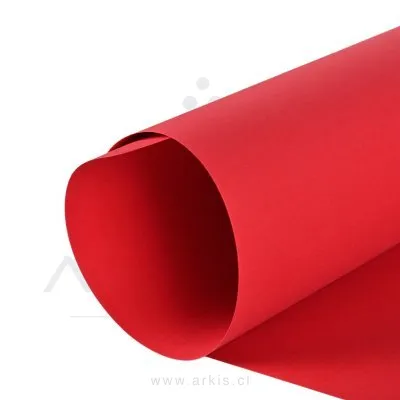 Cartulina Española Torre 50X70 cm Rojo 25 Unidades