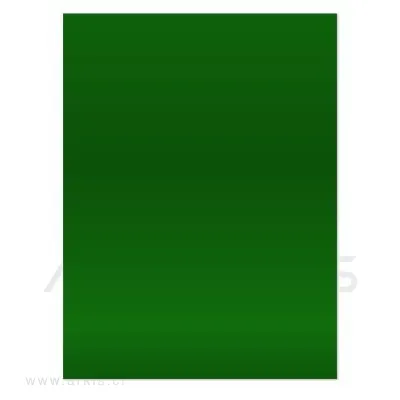 Cartulina Metálica Proarte 50X65 cm Verde 10 Unidades
