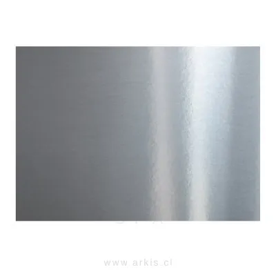 Cartulina Metálica Torre 50X70 cm Plateado 25 Unidades