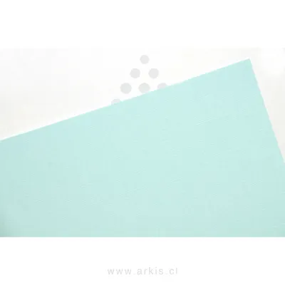 Cartulina Opalina Diazol Carta 200 g Hilada 125 Hojas Sky Blue