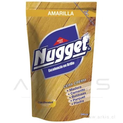 Cera en Crema Nugget Doypack 340 g Natural Amarillo