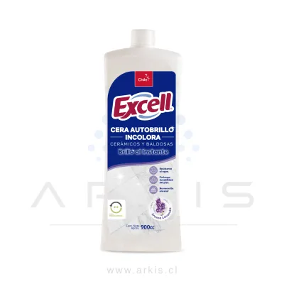 Cera Líquida Excell Auto Brillo Incolora 900 ml