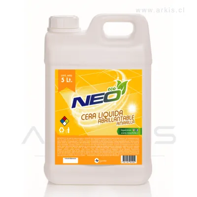 Cera Líquida Neo Abrillantable Amarilla 5 L