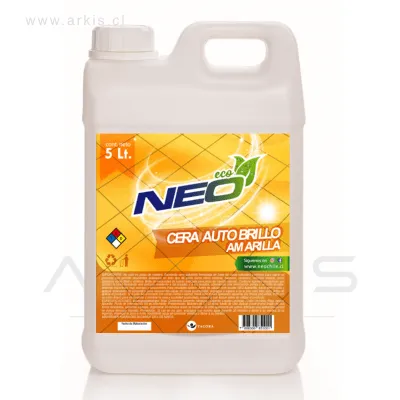Cera Líquida Neo Autobrillo Amarillo 5 L