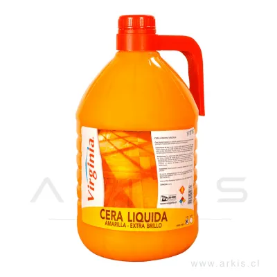 Cera Líquida Virginia Pro Amarillo 5 L