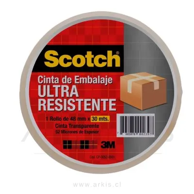 Cinta de Embalaje 3M Scotch Ultra Resistente 48 mm x 30 m