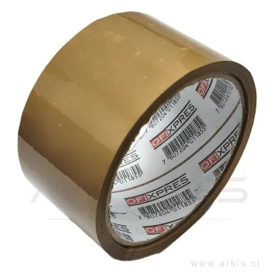 Cinta de Embalaje Ofixpres 48 mm x 40 M Café