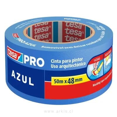 Cinta Masking Tesa Pro Azul 50m x 48 mm